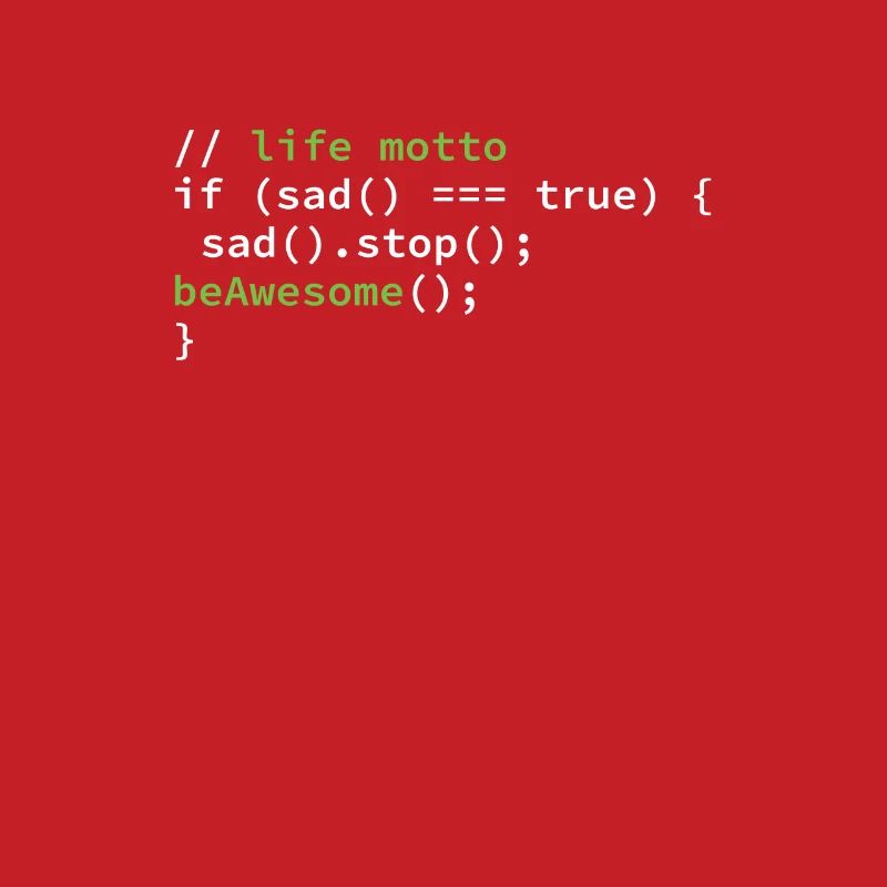 Coder Coding devise du programmeur de la vie