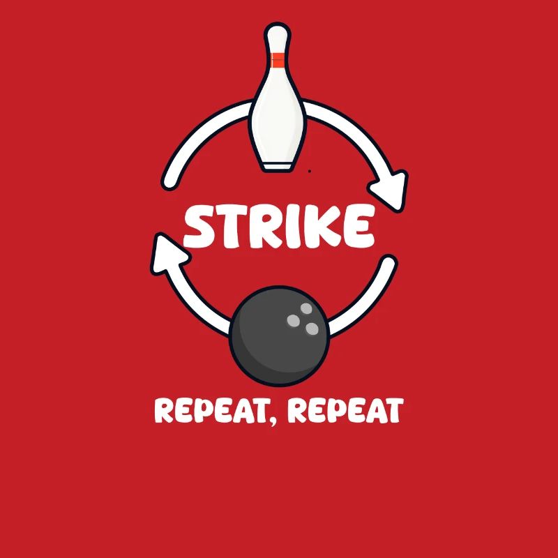 Bowling Strike, répéter, répéter
