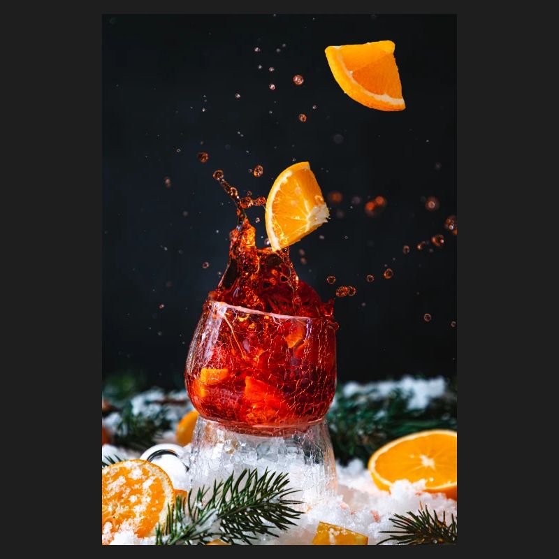 Punch med appelsiner