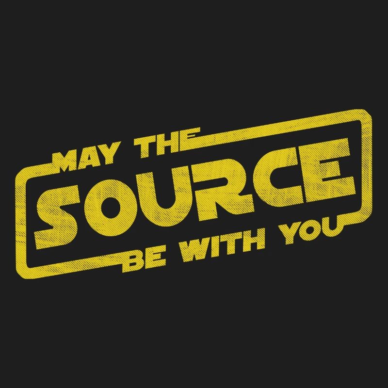 May The Source Be With You | Programmer coder