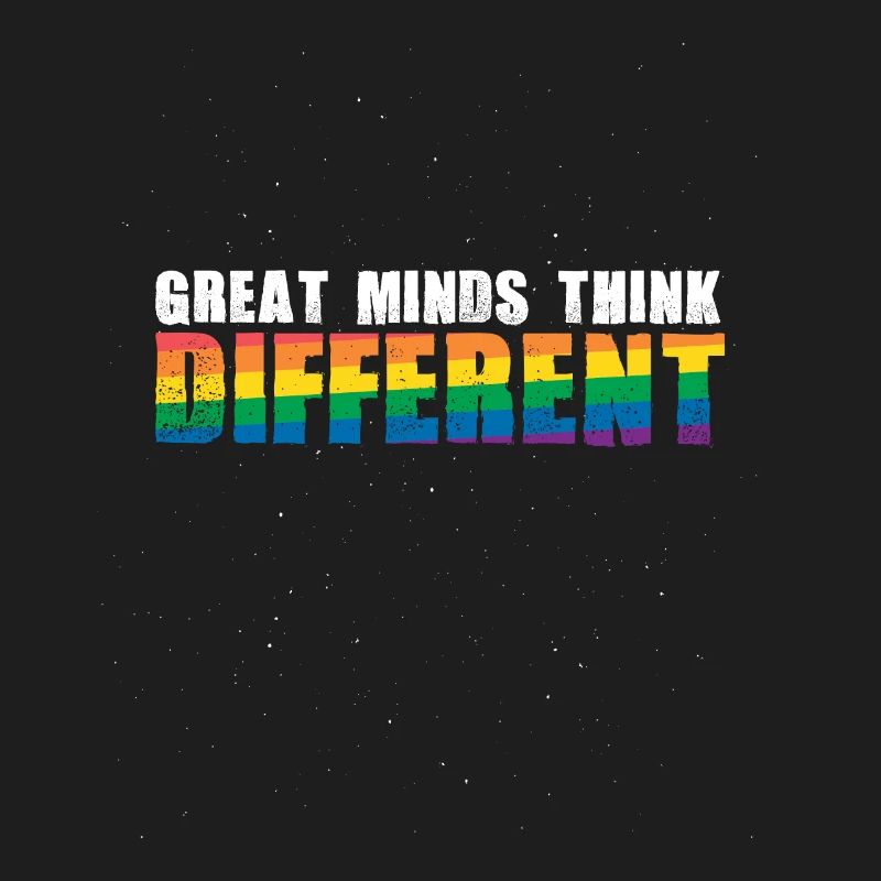 Great minds think different
