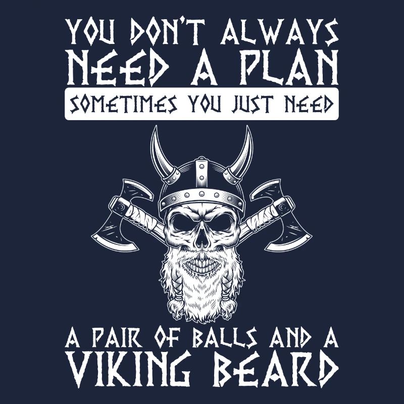 Vikinger Bart Spruch Sprüche