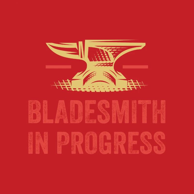 Hammer Schmiede Blacksmith In Progress Amboss