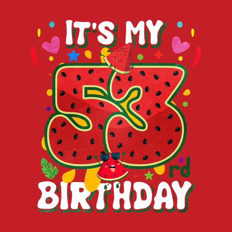 53e anniversaire Pastèque