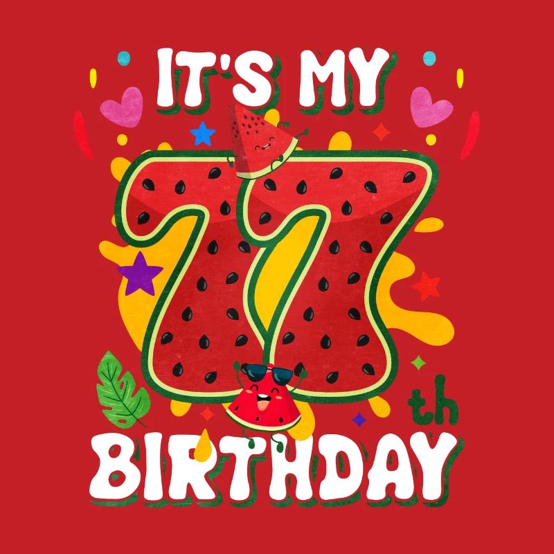 77e anniversaire Pastèque