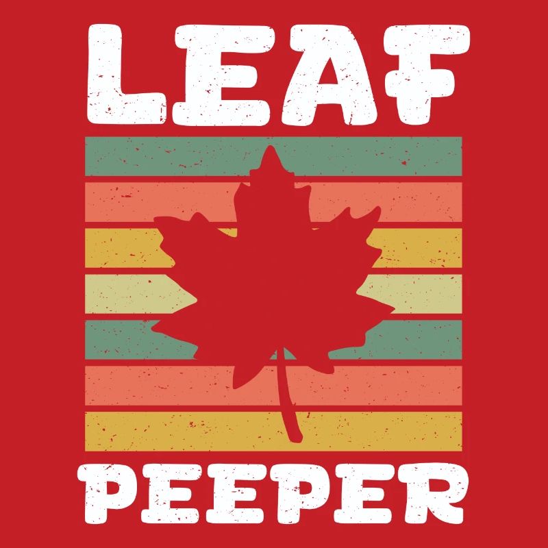 Leaf Peeper Rétro Vintage Feuillage Leaf Peeping