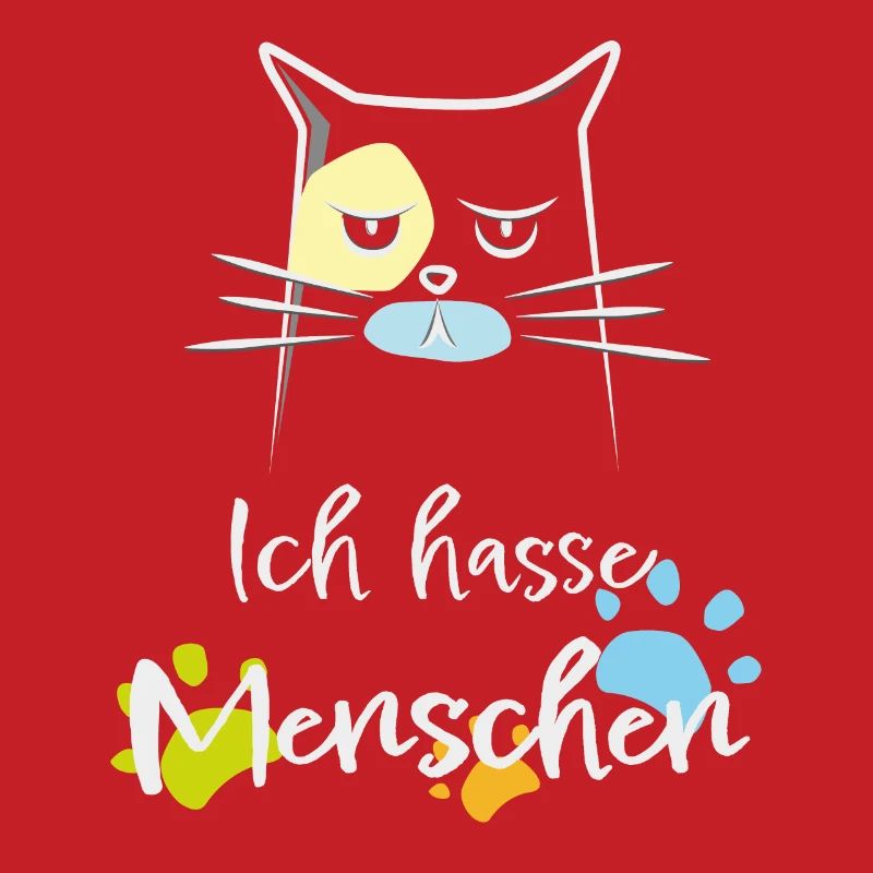 Ich hasse Menschen! Katze, Miesepeter