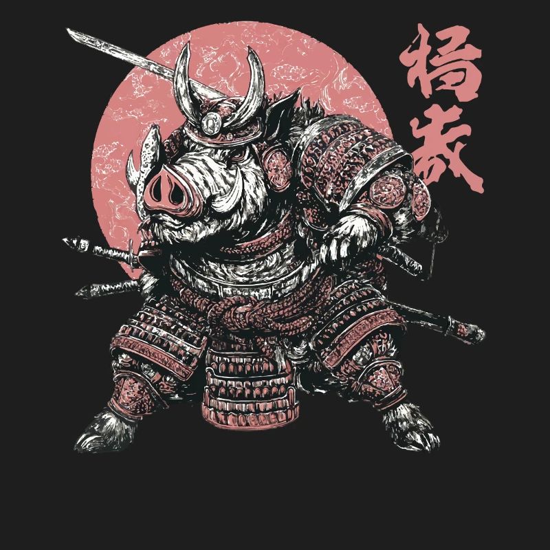 Samurai Boar Armor Clash
