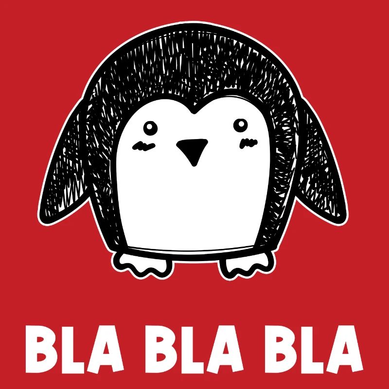 Tier Schnee Spruch Eis Vogel Pinguin Seevogel
