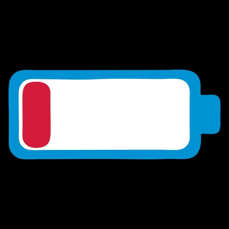 batterie decharge vide faible icone 1701