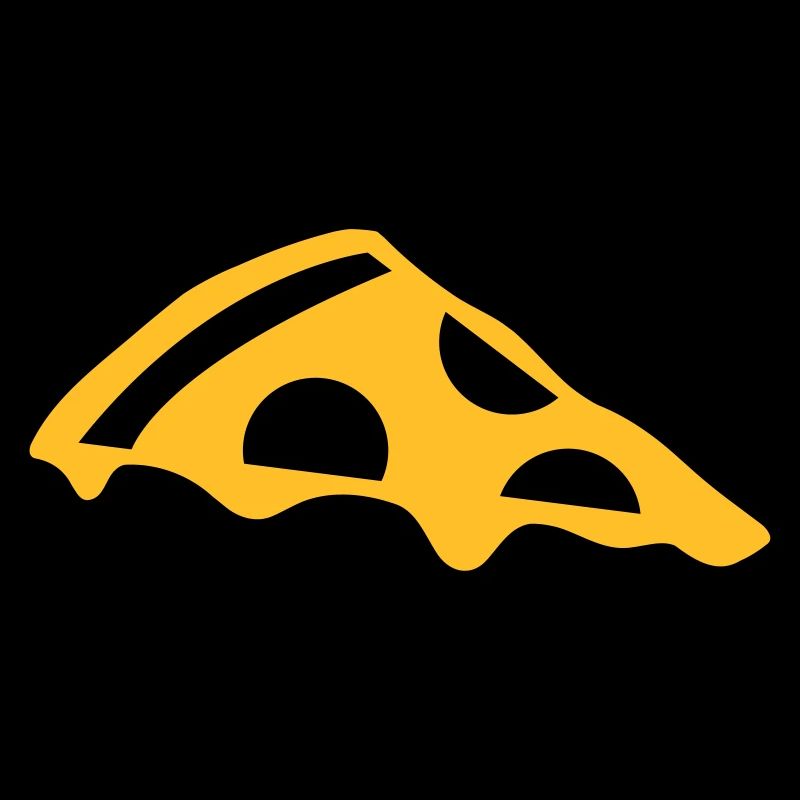 Pizza slice with cheese
