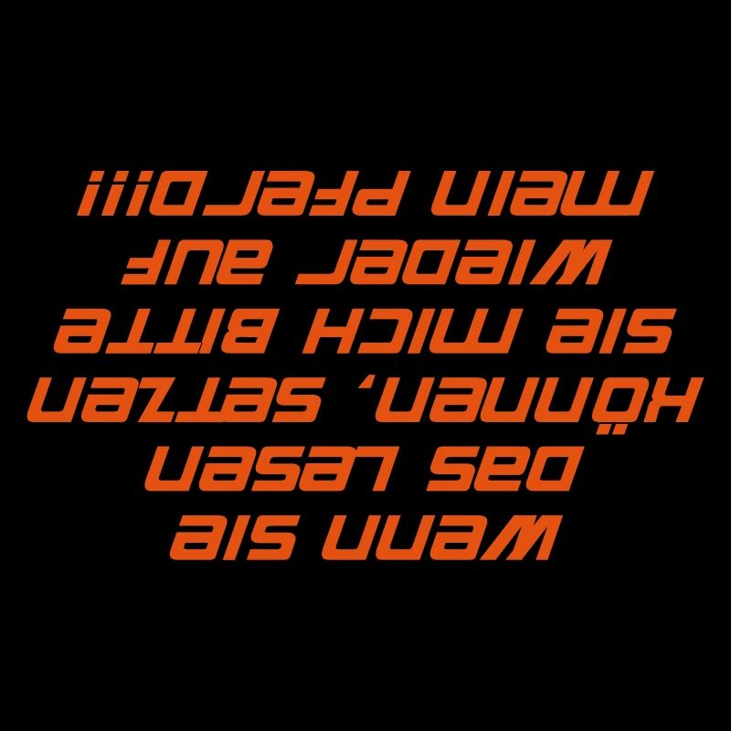 If you can read this, they put me w