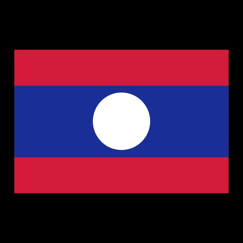 Laos - drapeau