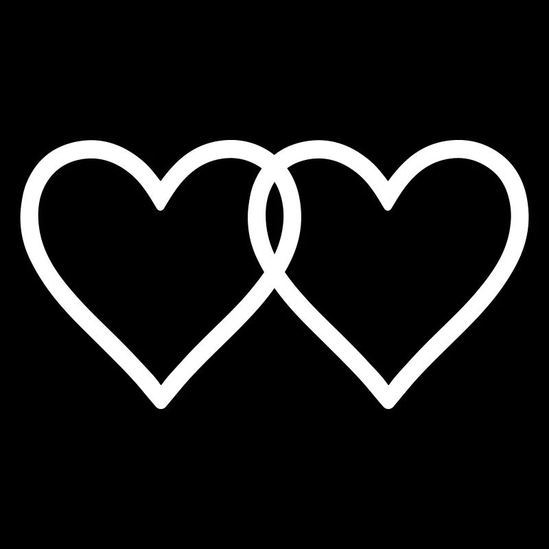 Symbole d’amour des cœurs