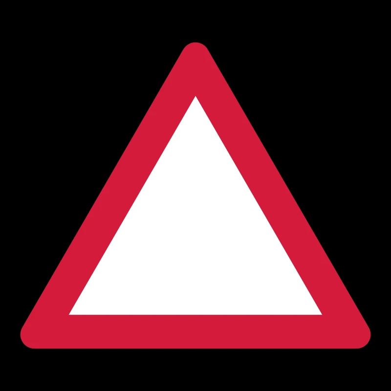 Blank Warning Triangle