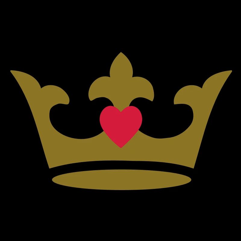 crown, heart