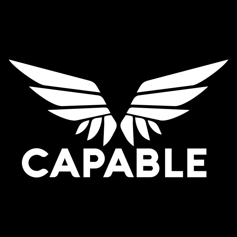 Capable Logo white no sub