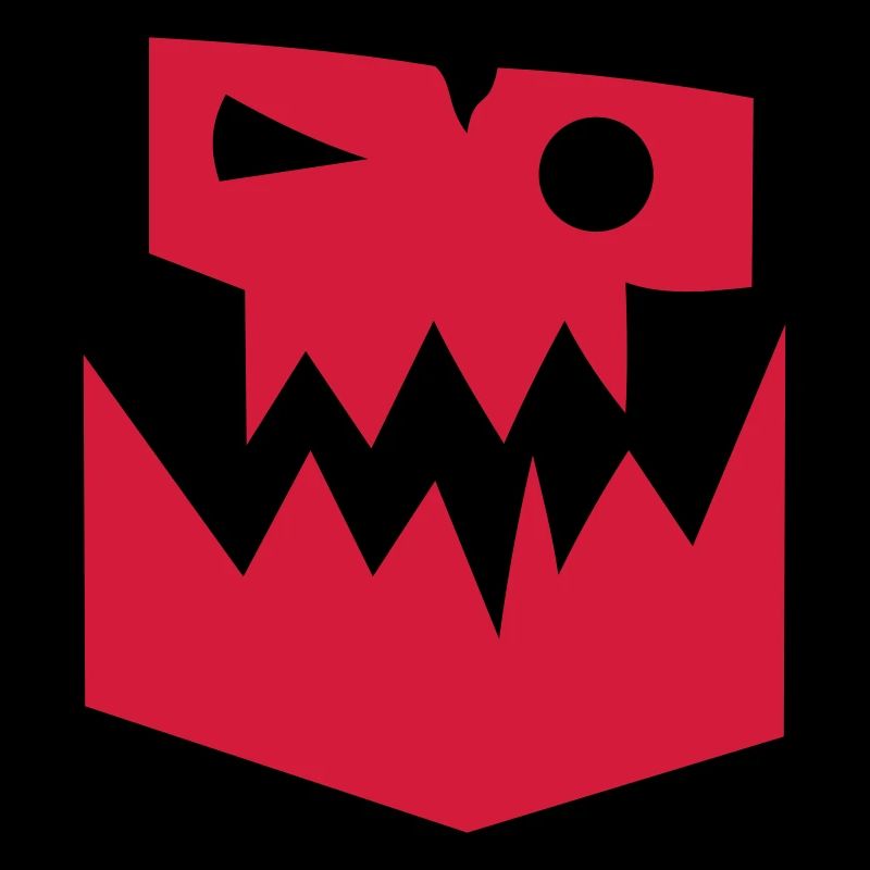 orc symbole face monstre