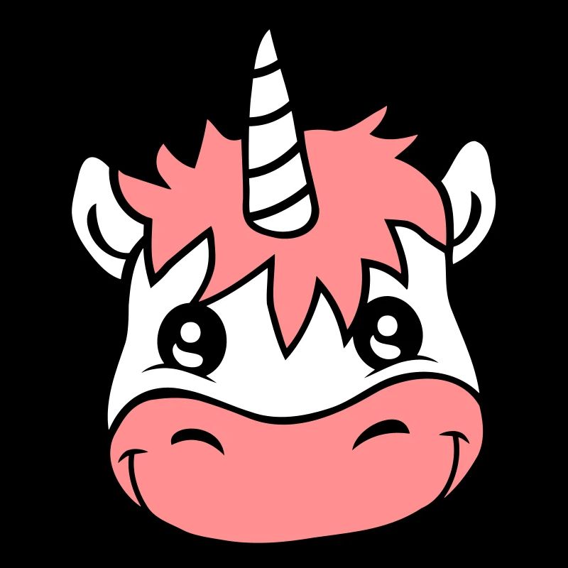 Licorne au visage mignon