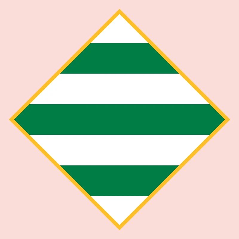 Vert et blanc