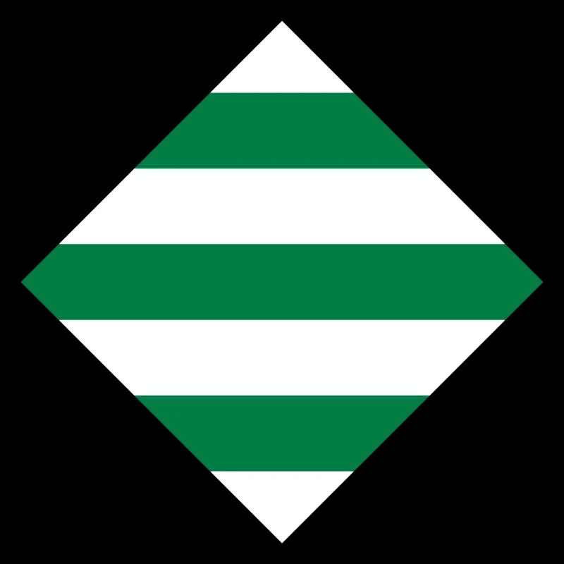 Green and white