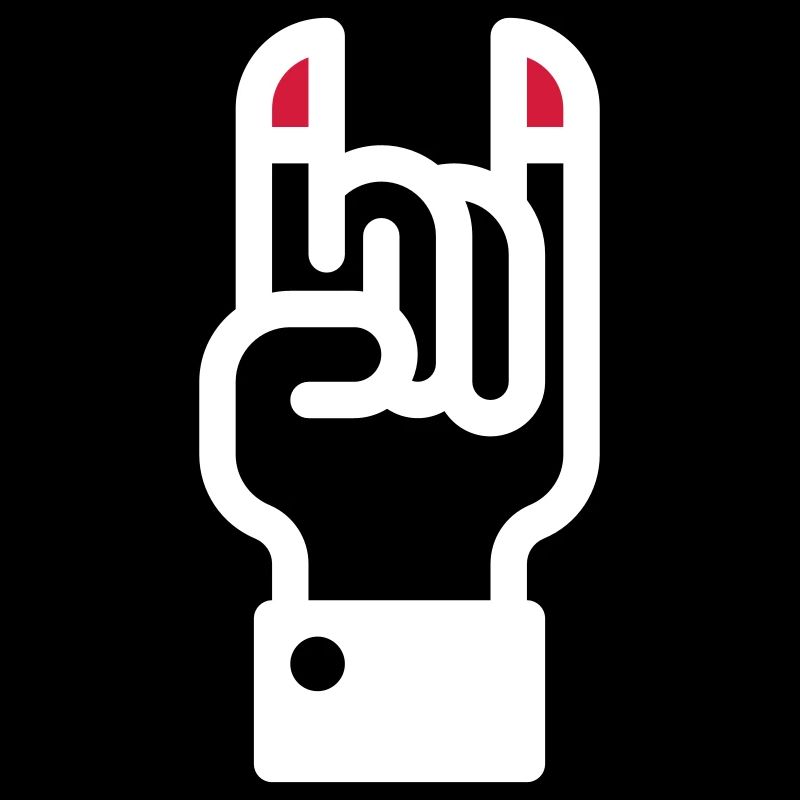 Devil's Horns Hand Signal / Teufelshörner
