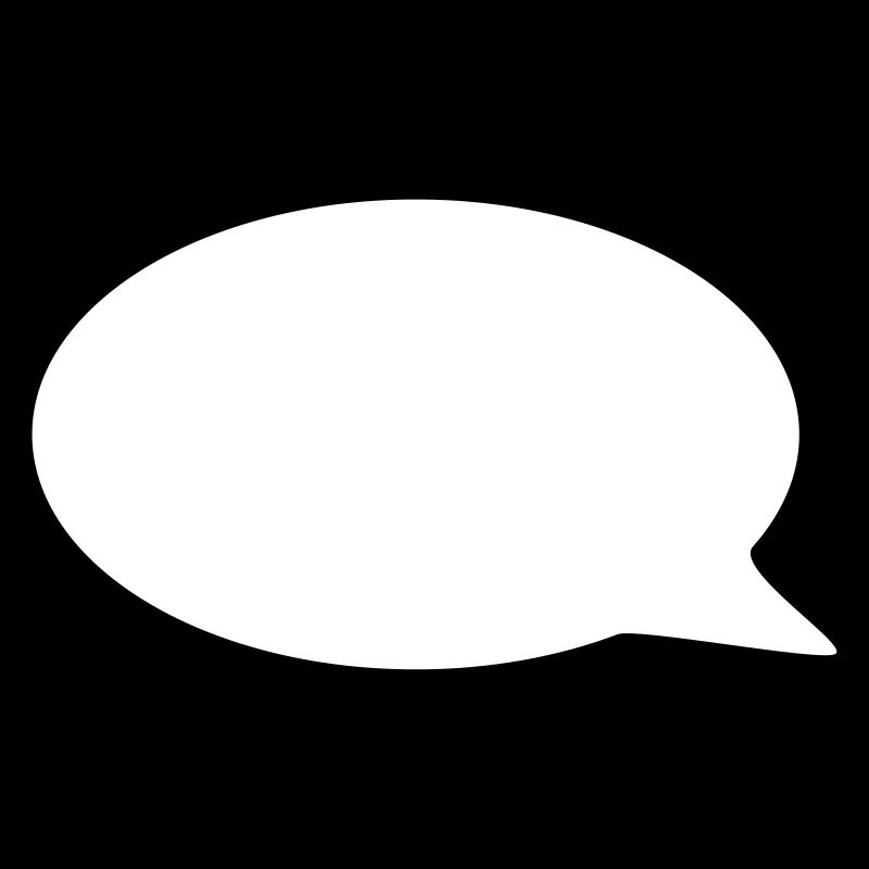 Sprechblase // Comic // Spruch machen // Aussage