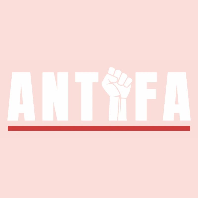 Protestation antifa, déclaration antifasciste