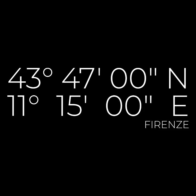 Coordinates: Firenze, Florence, Italy