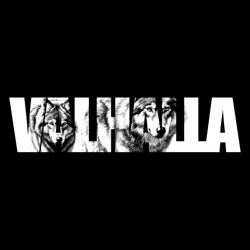 Wolfsruf Typografie