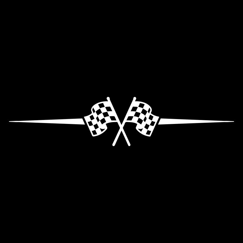 Icône de course de drapeau de course