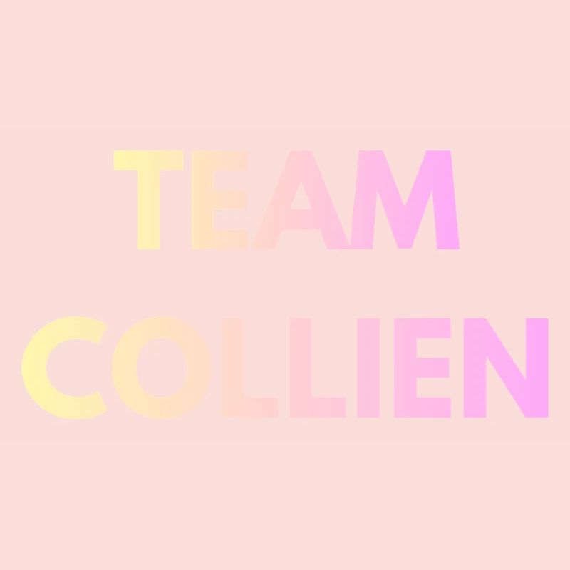 Texte du gradient de l’équipe Collien