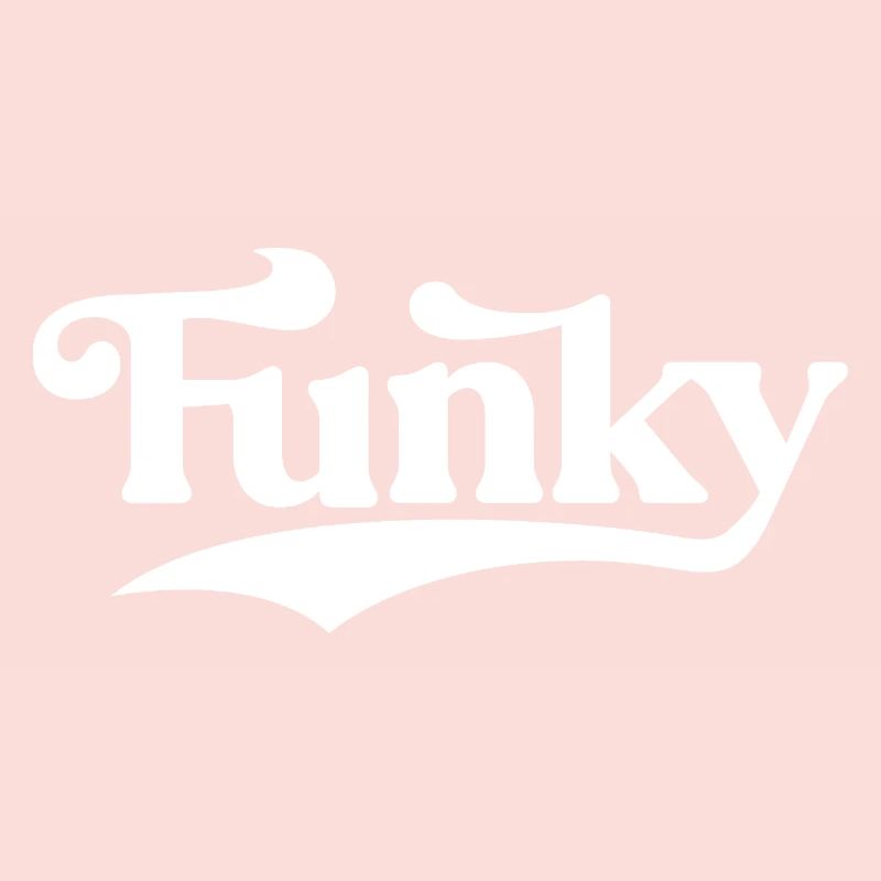 Logo rétro Funky Script