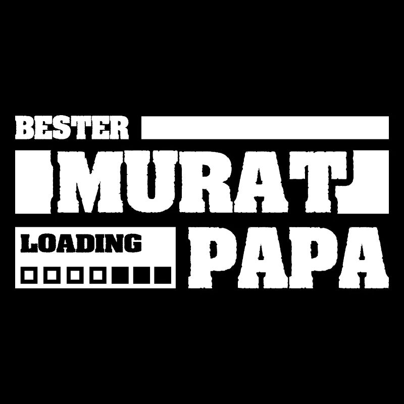 Father picture with funny loading bar for Murat