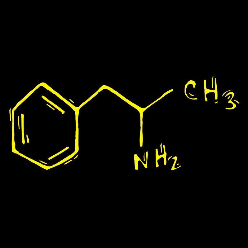 Amphetamine structural formula chemistry