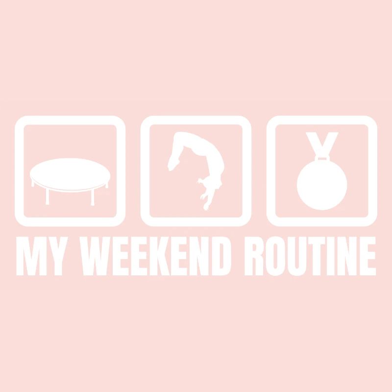Routine du week-end trampoline