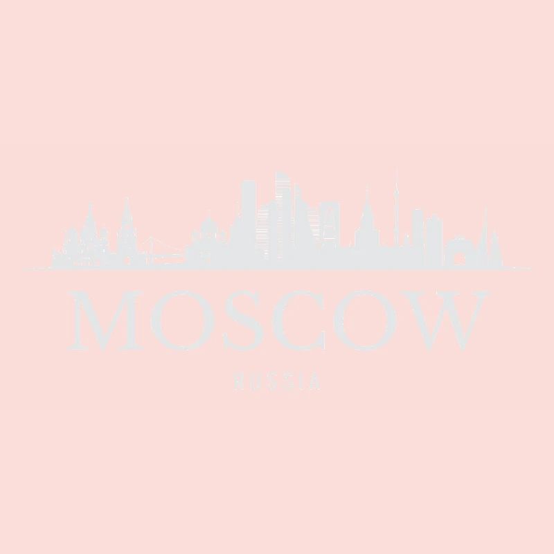 Silhouette de Moscou, Moscou Russie