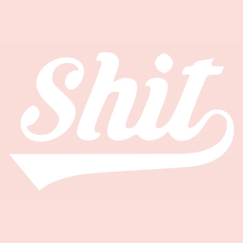 Merde Rétro Script
