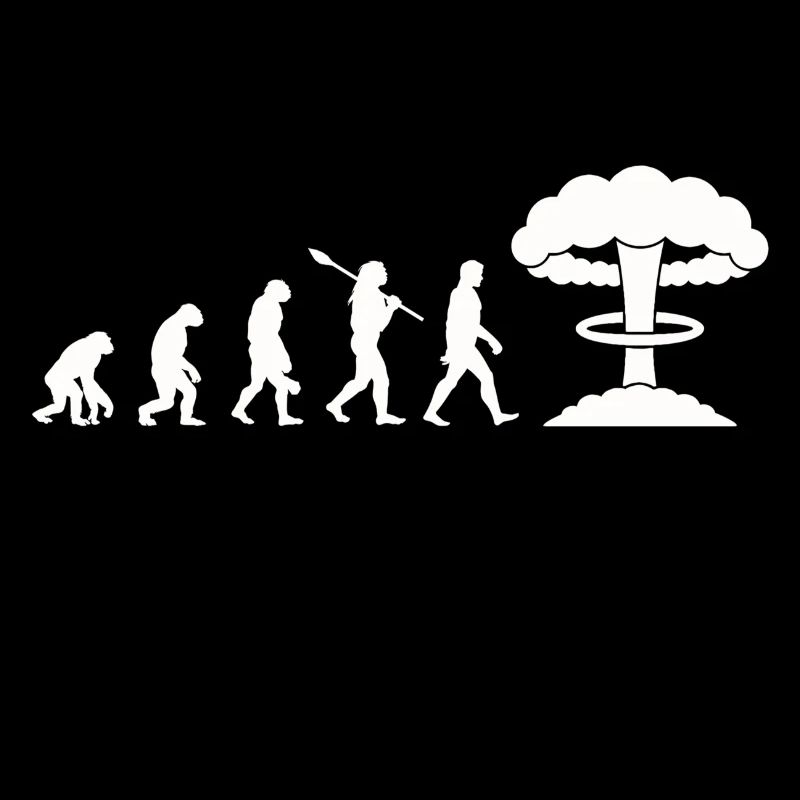 Evolution-Atombombe