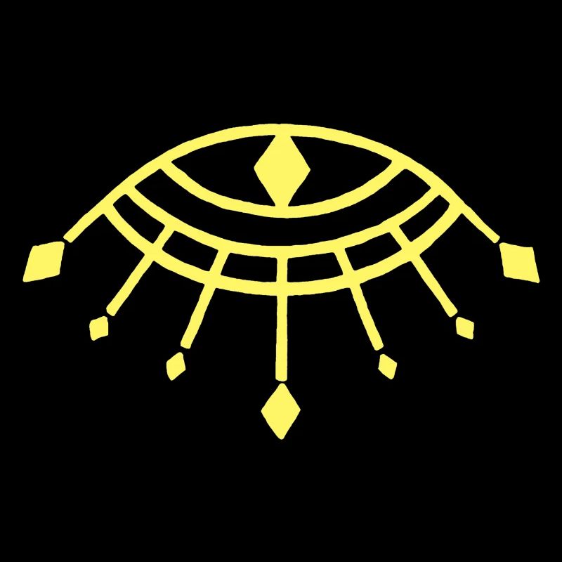 Oeil d'Horus jaune