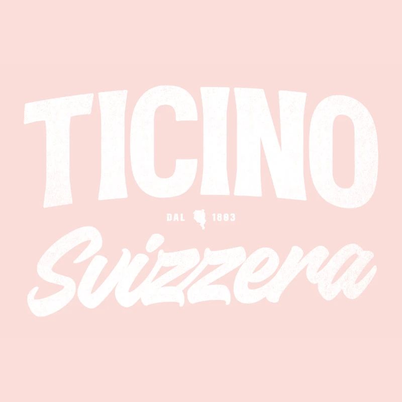 Ticino Schweiz Script Logo