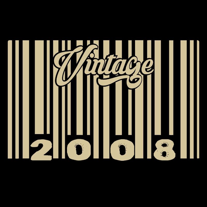 vintage 2008 Code barre 2008: Année 2025.