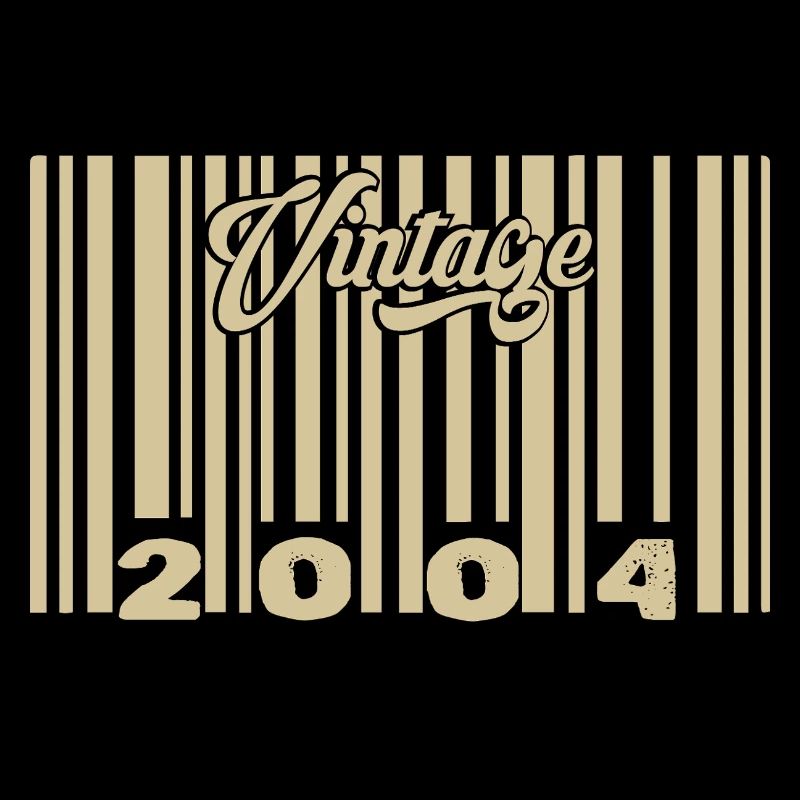 vintage 2004 Code barre 2004: Année 2025.