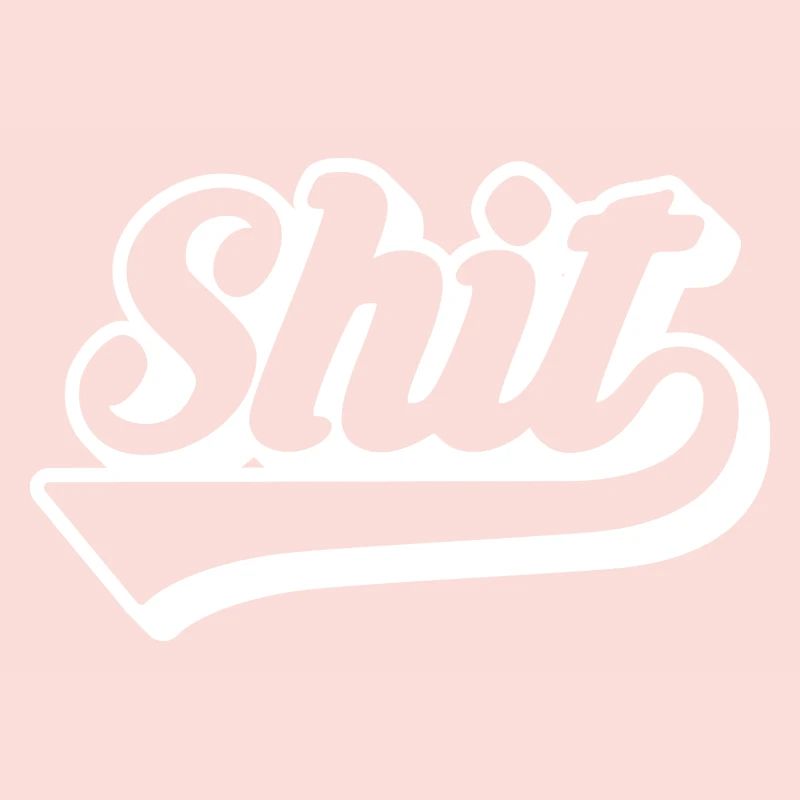 Merde Rétro Script