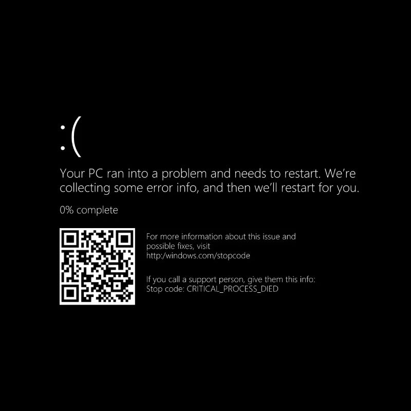 Windows 10 Blue Screen