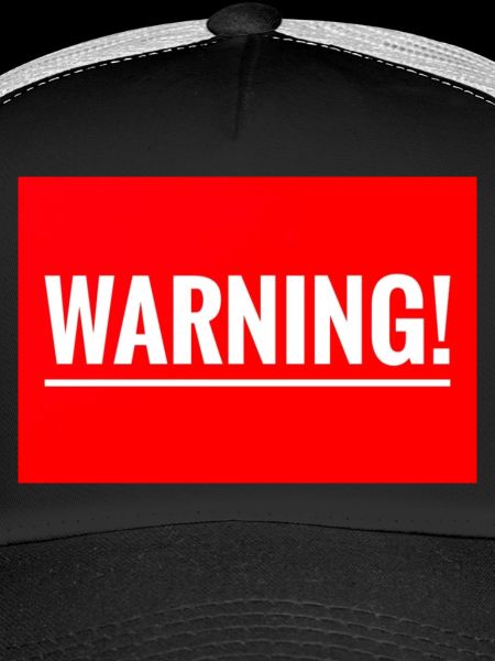 Warning Flexible Embroidery Design