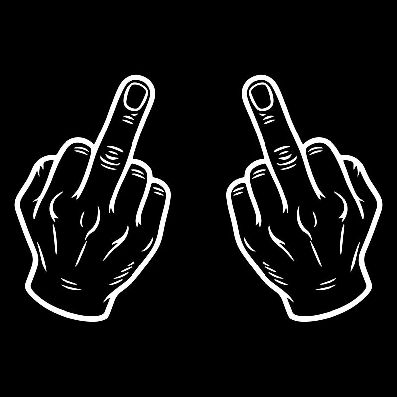 Fick Dich Mittelfinger