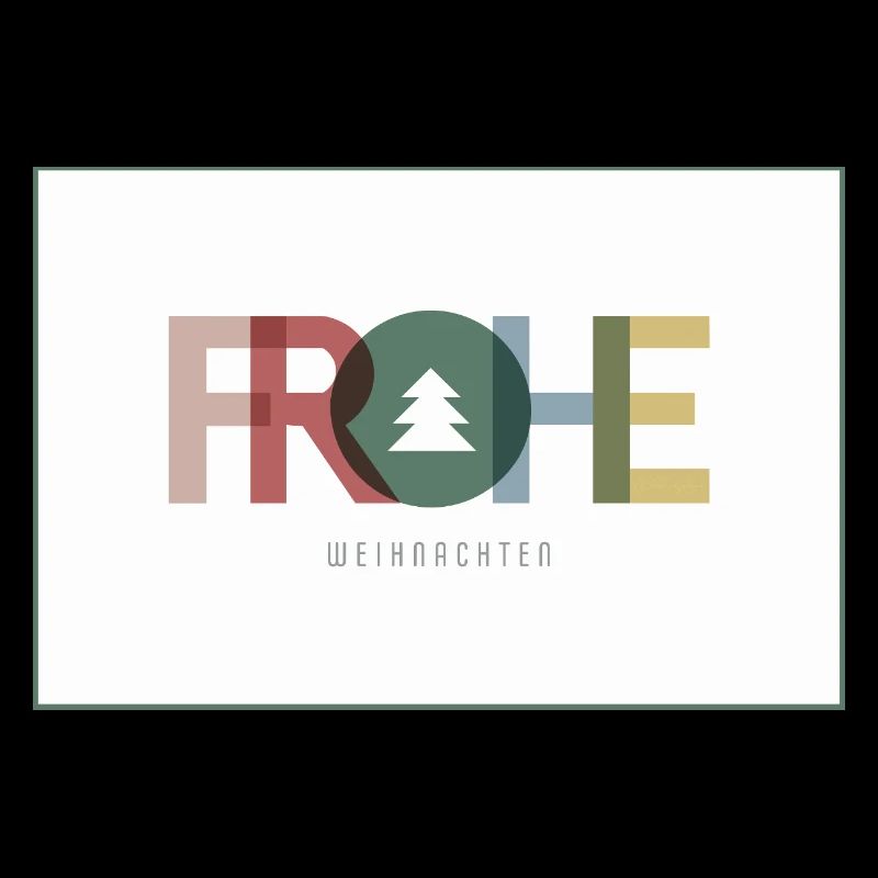 Joyeux Noël – Design rétro moderne