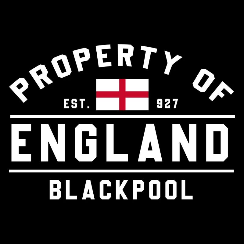 Drapeau de l’Angleterre Blackpool Emblem