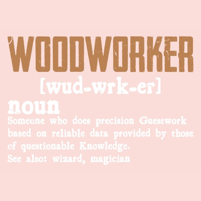 Rustic Woodworker Typo Design